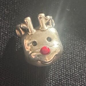 Pandora Red-Nosed Reindeer Charm